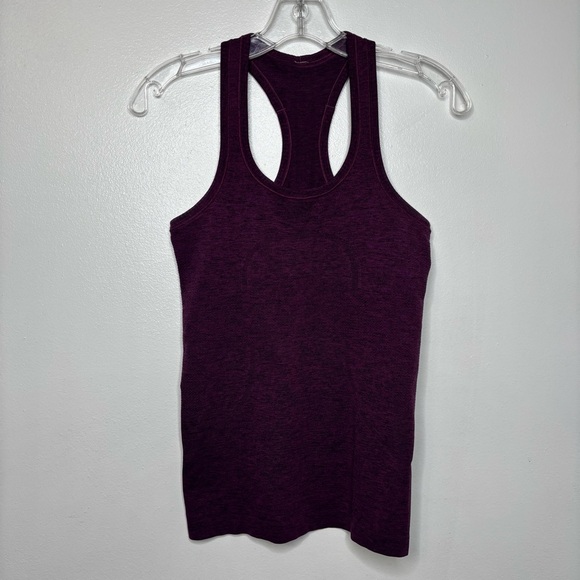 BOGO ✨ Lululemon Athletica Swiftly Tech Racerback Tank Top Sz 4 Purple - Picture 5 of 8